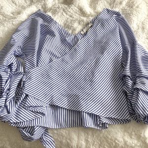 Blue & white Shirt